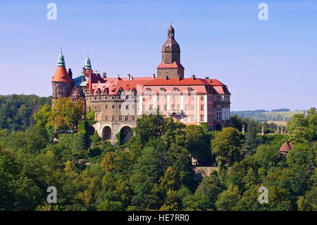 Schloss Fuerstenstein in Schlesien, Polen - Burg Fuerstenstein in Schlesien, Polen Stockfoto