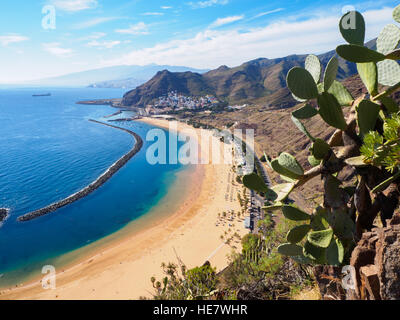 Las Teresitas Strand auf Teneriffa, Spanien Stockfoto