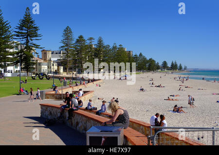 Henley Beach, einem Küstenvorort von Adelaide, Südaustralien Stockfoto