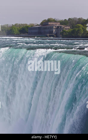 Schöne isoliert Foto von die erstaunliche kanadische Seite der Niagara-Fälle Stockfoto