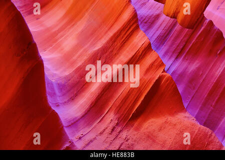 Berühmten Antelope Canyon in der Nähe von Page, Arizona Stockfoto