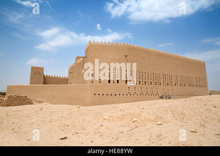 Straßen der alten Stadt Diriyah in der Nähe von Ar-Riyadh, Saudi Arabien Stockfoto