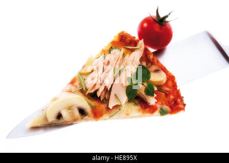 Stück pizza Stockfoto