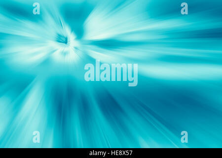 Futuristischen Bewegung verwischt abstrakt blau Hintergrund oder Wallpaper. Stockfoto