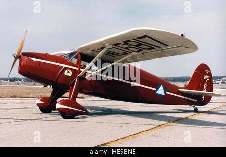 DAYTON, Ohio--Fairchild Modell 24-C8F (UC-61J) im National Museum of the United States Air Force. (Foto der US Air Force) Stockfoto