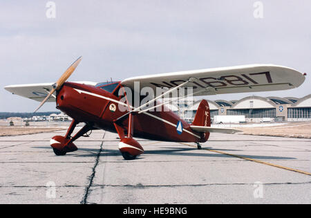 DAYTON, Ohio--Fairchild Modell 24-C8F (UC-61J) im National Museum of the United States Air Force. (Foto der US Air Force) Stockfoto