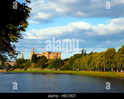 Inverness Castle - Schottland, Vereinigtes Königreich Stockfoto