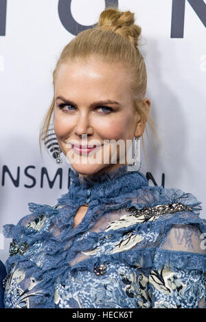 Sydney, Australien. 19. Dezember 2016. Schauspielerin Nicole Kidman kommt bei der Premiere des Löwen am Staatstheater am 19. Dezember 2016 in Sydney, Australien. © Foto Zugang/Alamy Live-Nachrichten Stockfoto