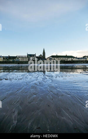 Ballywalter, Co. Down, N Irland, UK 21. Dezember 2016. UK-Wetter: Ein Morgen os kräftige Schauer in Ballywalter heute Morgen. Bildnachweis: Gary Telford/Alamy Live News Stockfoto