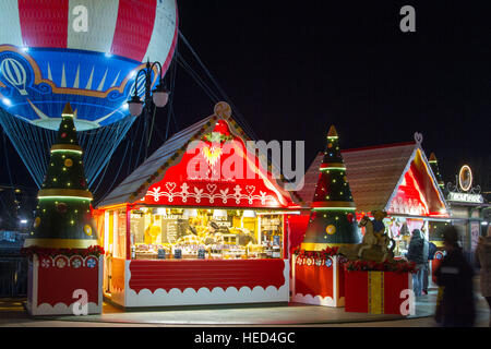 Disney Village zu Weihnachten Stockfoto