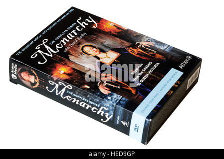 Monarchie Dokumentarfilm DVD-Serie mit David Starkey Stockfoto