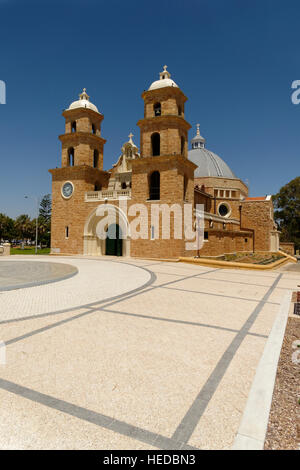 St. Francis Xavier Cathedral, Geraldton, Westaustralien. Stockfoto