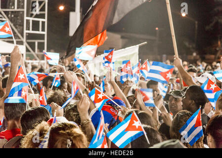 Fidel Castro Beerdigungen Stockfoto