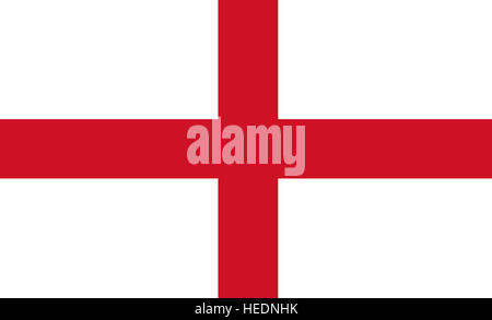 Flagge von England Stockfoto