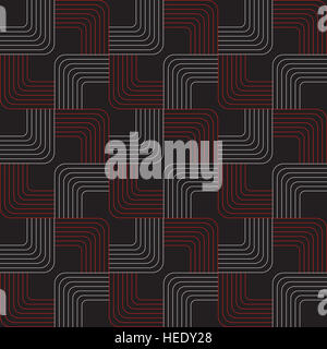 Vektor Musterdesign. Zusammenfassung Hintergrund im geometrischen Stil Stockfoto