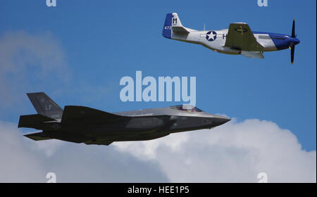 USAF Heritage Flight Stockfoto