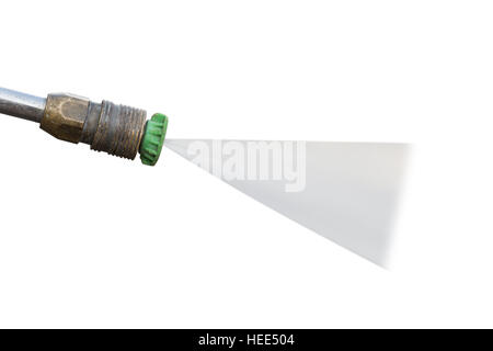 Reinigung Terrasse mit einen Hochdruckreiniger - Hochwasser