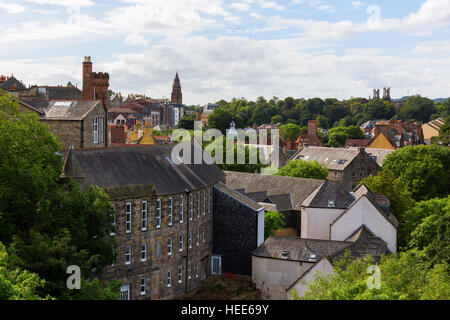 Blick über die malerische Dean Village, Edinburgh, Schottland, UK Stockfoto