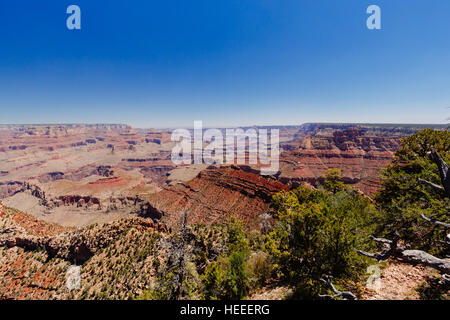 Grand Canyon National Park sind die Vereinigten Staaten 15. ältester Nationalpark. 1979 zum UNESCO Weltkulturerbe ernannt, liegt der Park in northwes Stockfoto