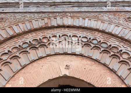Stadt Anschnittdetail, Marrakesch, Marokko Stockfoto