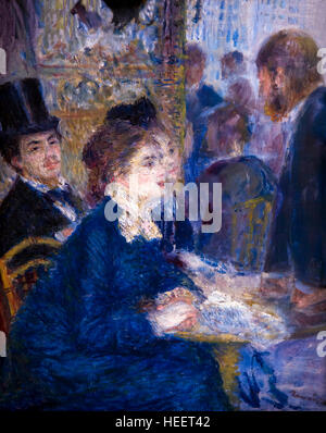 Im Cafe, Au Cafe, von Auguste Renoir, ca. 1877, Kröller-Müller Museum, Hoge Veluwe National Park, Otterlo, Niederlande, Europa Stockfoto