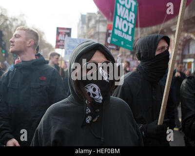 NUS Vereinigten für Bildung Demonstration mit London: Atmosphäre wo: London, Vereinigtes Königreich bei: 19. November 2016 Stockfoto