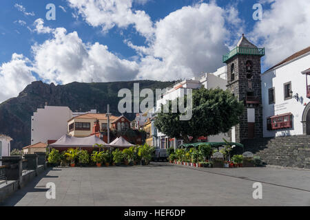 Instituto de Educacion Secundaria Alonso Perez Díaz, Plaza Santo Domingo, Santa Cruz, La Palma, Kanarische Inseln, Spanien Stockfoto