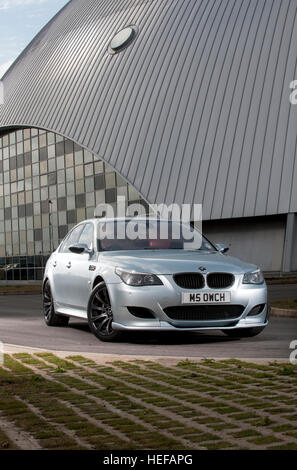 BMW M5 E60 Form (2003-2010) deutsche Leistung Auto super saloon Stockfoto