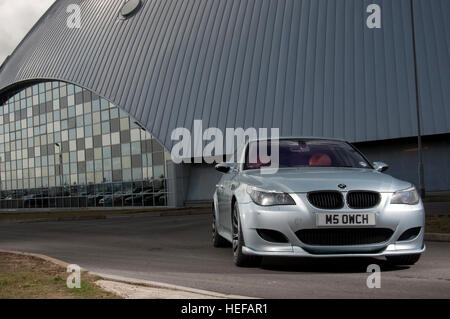 BMW M5 E60 Form (2003-2010) deutsche Leistung Auto super saloon Stockfoto