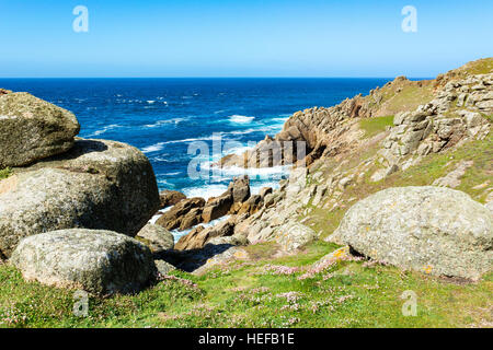 Gwennap Kopf, Cornwall, uk, Stockfoto