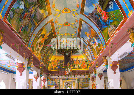 Sri Mariamman-Tempel in Chinatown, Singapur Stockfoto