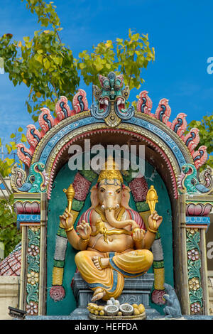 Sri Mariamman-Tempel in Chinatown, Singapur Stockfoto