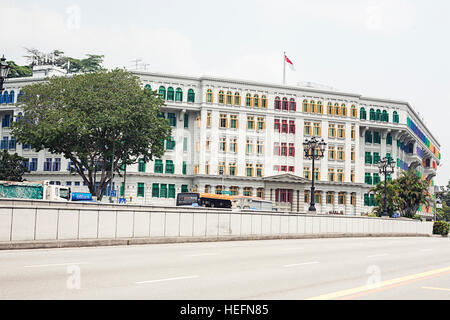 Historische Architektur in Singapur Stockfoto