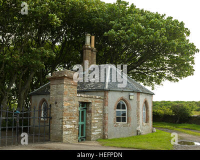 Schloß von Mey, Caithness, Schottisches Hochland, Schottland Stockfoto