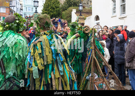 Jack im grünen Festival, Hastings, Großbritannien Stockfoto