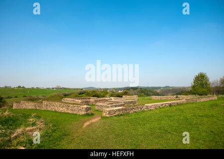 Deutschland, Nordrhein-Westfalen, Kreis Euskirchen, Nettersheim, Römischer Tempel "Görresburg" Stockfoto