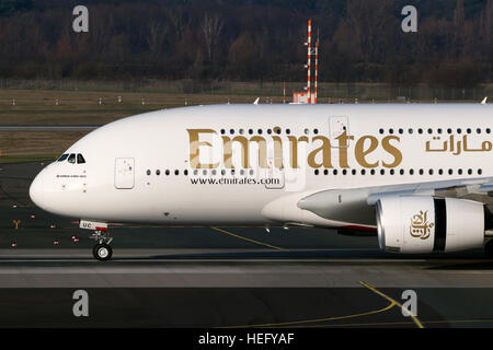 Emirates Airlines airbus a380 Stockfoto