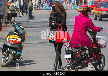 Shizuishan, Ningxia, China, street-fashion Stockfoto