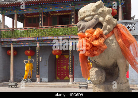 Norden Wudang-Tempel, Shizuishan, Ningxia, China Stockfoto