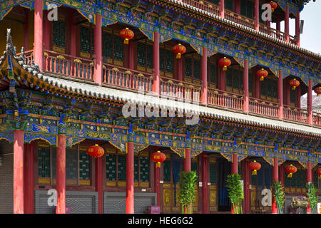 Norden Wudang-Tempel, Shizuishan, Ningxia, China Stockfoto