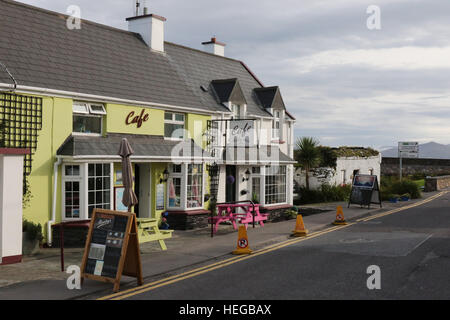 Die Skellig Nebel Cafe in Portmagee, County Kerry, Irland Stockfoto