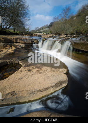 In der Nähe von Wain Wath Kraft auf die Fluß Senke in der Yorkshire Dales National Park, North Yorkshire, England Stockfoto