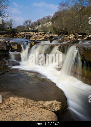 In der Nähe von Wain Wath Kraft auf die Fluß Senke in der Yorkshire Dales National Park, North Yorkshire, England Stockfoto