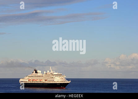 Kreuzfahrtschiff MS Prinsendam von Holland America, Hafen, Bridgetown, Barbados in betrieben Stockfoto