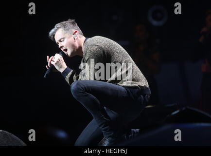 Nacht der Proms 2016 um Ahoy Rotterdam mit: Tom Chaplin wo: Rotterdam, Niederlande bei: 19. November 2016 Stockfoto