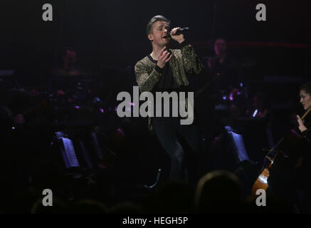 Nacht der Proms 2016 um Ahoy Rotterdam mit: Tom Chaplin wo: Rotterdam, Niederlande bei: 19. November 2016 Stockfoto