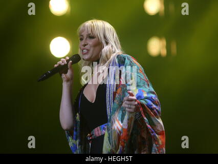 Nacht der Proms 2016 um Ahoy Rotterdam mit: Natasha Bedingfield Where: Rotterdam, Niederlande bei: 19. November 2016 Stockfoto