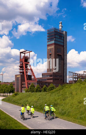 Deutschland, Gelsenkirchen, Nordstern Park, ehemalige Zeche Nordstern, heute ein öffentlicher Park und Abrechnung für Firmen und Büros Stockfoto