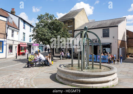 Salisbury Square, Hertford, Hertfordshire, England, Vereinigtes Königreich Stockfoto