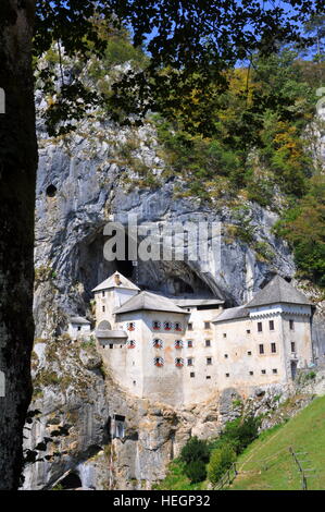 Burg Predjama, Slowenien Stockfoto